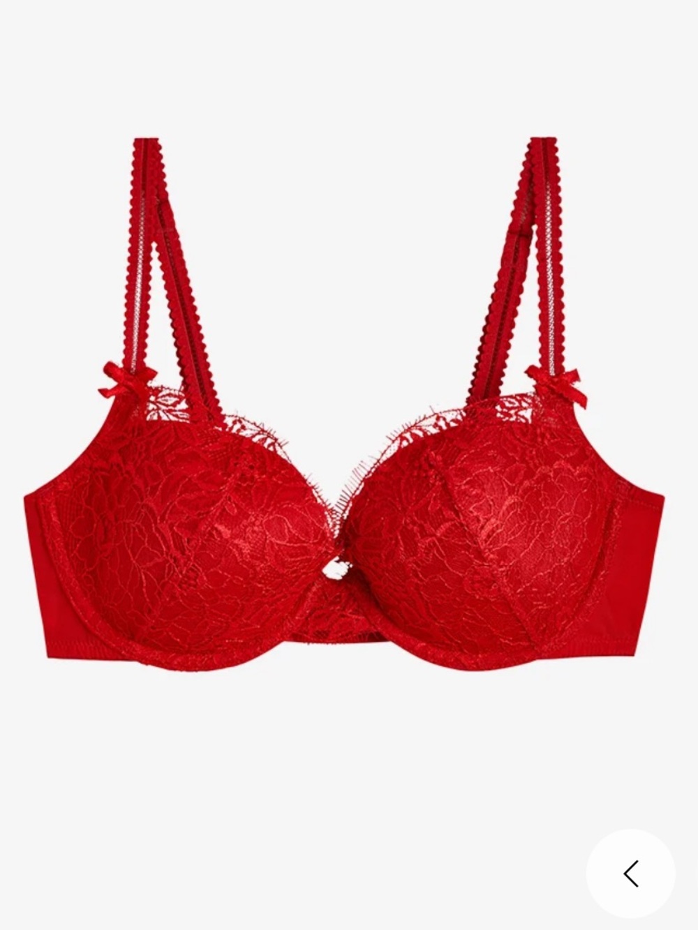 NEW / NET Wacoal Savvy Red Lace Underwire Bra 32C / 70C Style # 953296